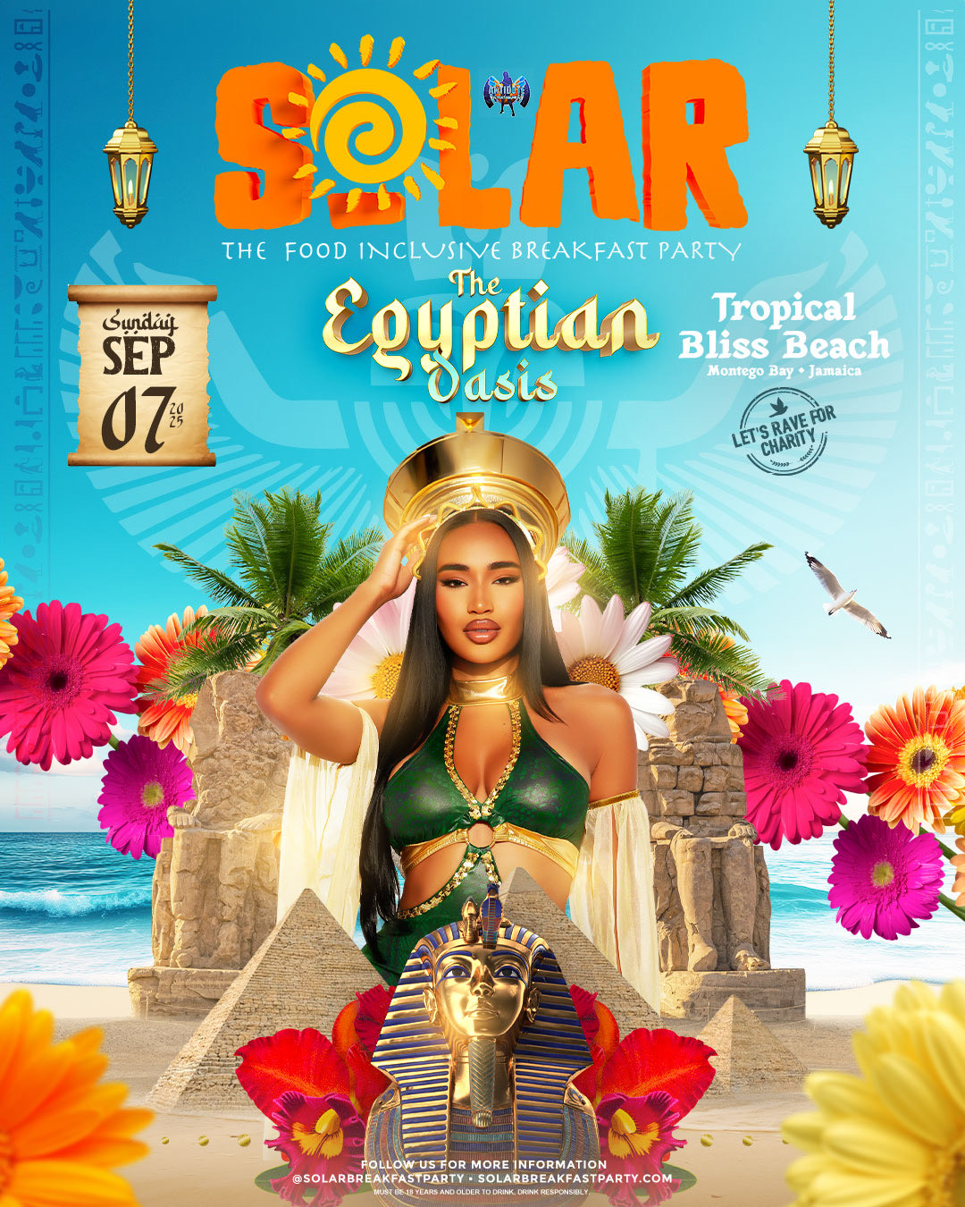 Solar breakfast party